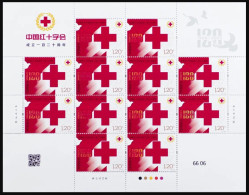 China 2024-2 Stamps 120th Anniversary Of The China Red Cross Society Stamp MIni Sheet - Ungebraucht