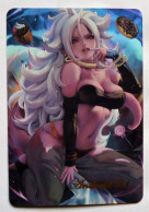 CARTE SEXY GIRL WAIFU BEAUTY MANGA ANIME HOLO Dragon Ball - Android 21 - Dragonball Z