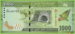 Voyo SRI LANKA 1000 Rupees 2020 P127g B127f S/485 UNC - Sri Lanka