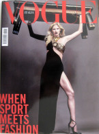 VOGUE ITALIA 792 2016 When Sport Meets Fashion Naomi Campbell Valeria Bruni Tedeschi - Mode