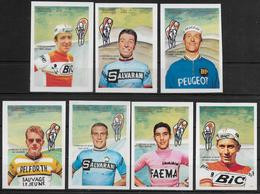 MANAMA N° 17 PA 22 ( 7 Valeurs )  * * NON DENTELE Cyclisme Merckx Altig Jimenez Gimondi Janssen Anquetil Simpson - Ciclismo