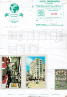 Souvenirs D'un Séjour à L'Hôtel Burlington (Ostende, Oostende) Septembre 1993 - Tourism Brochures