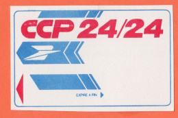 7251 / ⭐ ♥️  Compte Cheque Postaux CCP 24/24 Carte Vierge SPECIMEN Outil Dictatique PTT Instruction LA POSTE - Sonstige & Ohne Zuordnung