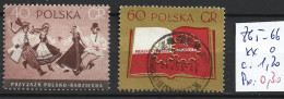 POLOGNE 865-66 ** & Oblitéré Côte 1.20 € - Unused Stamps