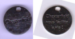 Jeton De Caddie " Chesterfield " (Scann Recto-verso) [H]_Je150 - Trolley Token/Shopping Trolley Chip