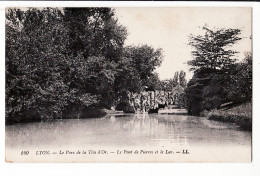 15773 ● LYON VI Le PARC De La TETE D'OR Pont De PIERRES Et Le Lac /  Rhone 1910s- LEVY 169 - Lyon 6