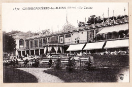 15786 ● CHARBONNIERES-LES-BAINS Rhône Terrasse Côté Jardin Kiosque Le Casino 1910s Editeur FAYE 1872 - Charbonniere Les Bains