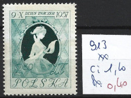 POLOGNE 913 ** Côte 1.20 € - Neufs