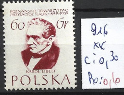 POLOGNE 916 ** Côte 0.30 € - Neufs