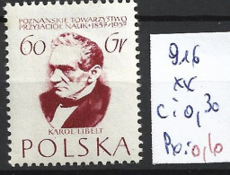 POLOGNE 916 ** Côte 0.30 € - Unused Stamps