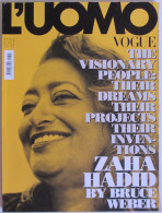 L’UOMO VOGUE 400 2009 Zaha Hadid Bruce Weber Piet Oudolf Renzo Piano Marc Newson - Fashion