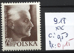 POLOGNE 918 ** Côte 0.50 € - Ongebruikt