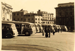 Autobus Ancien De Marque Type Modèle ? Autocar Car Bus * Baden Baden * Photo Ancienne 10.2x7cm - Autobus & Pullman