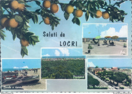 P665 Cartolina Saluti Da Locri Provincia Di Reggio Calabria - Reggio Calabria