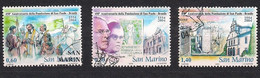 San Marino Saint-Marin 2004 Yvertn° 1951-1953 (°) Oblitéré Used Cote  8 € Sao Paulo Brésil - Usados