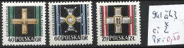 POLOGNE 941 à 43 * Côte 2 € - Unused Stamps