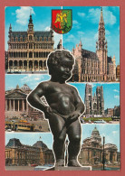 CP EUROPE BELGIQUE BRUXELLES MV 126 Multi-Vues - Panoramische Zichten, Meerdere Zichten