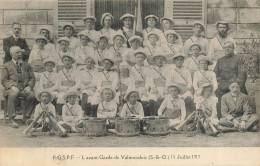 Valmondois * F.G.S.P.F. L'Avant Garde De Valmondois Le 14 Juillet 1913 * Fanfare Orchestre Enfants Musique Tambour - Valmondois