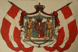 Denmark // Waffen - Coat Of Arms - Ass. With  Dahlman Company  History 1910 - Denmark