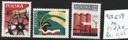 POLOGNE 956 à 58 ** Côte 1.40 € - Ungebraucht