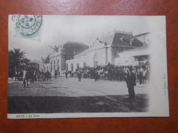 Carte Postale - NICE (06) - La Gare (B251) - Ferrocarril - Estación