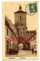 CPA - LAUTERBURG En 1921 - Mitteltor ( Rue Bien Animée ) Edit. JUL. MANIAS & Cie - Lauterbourg