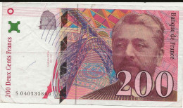 Billet 200 Francs 1996 - Sonstige & Ohne Zuordnung