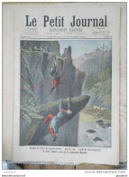 LE PETIT JOURNAL N°378 - 13 FEVRIER 1898 - DEVOUEMENT D'UN OFFICIER - Sapeurs Pompiers BOURGES - 1850 - 1899