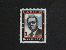 HONGRIE HUNGARY MAGYAR YT 2363 OBLITERE - SALVADOR ALLENDE - Usado