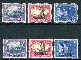 SWAZILAND- Y&T N°38 à 43- Oblitérés - Swasiland (...-1967)