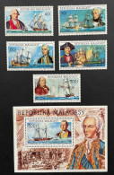 MADAGASCAR 1975 - NEUF**/MNH - Série Complète Mi 742/746 + BLOC 7 - YT 560/561 + PA 149/151 + BF 7 - BICENTENAIRE USA - Madagascar (1960-...)