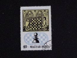 HONGRIE HUNGARY MAGYAR YT 2371 OBLITERE - JEUX OLYMPIQUES ECHECS - Gebraucht