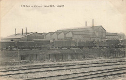 Persan Beaumont * L'Usine HILLAIRET HUGUET * Wagons Ligne Chemin De Fer Val D'oise * Usine Industrie - Persan