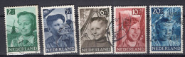 Q8625 - NEDERLAND PAYS BAS Yv N°559/63 - Gebraucht