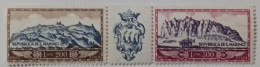 1958 San Marino, Serie Completa "Vedute Monte Titano"-MNH ** - Unused Stamps