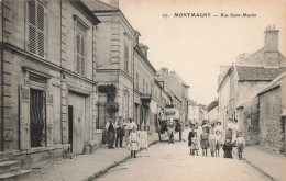 Montmagny * Rue St Martin * Enfants Villageois - Montmagny