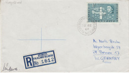 British Antarctic Territory (BAT) Deception Island South Georgia Reg.cover Ca  28 DE 1964 (FG154) - Briefe U. Dokumente