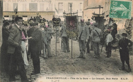 Franconville * Fête De La Gare , Le Concert , Rue Paris * Café De La Paix Epicerie * Union Des Trompettes - Franconville