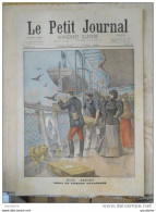 LE PETIT JOURNAL N°386 - 10 AVRIL 1898 - ESSAI DE PIGEON VOYAGEUR EN MER - L'ACCIDENT DU CHESNAY - 1850 - 1899