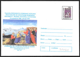 Romania/Roumanie: Intero, Stationery, Entier, Apostoli Pietro E Andrea, Apostles Peter And Andrew, Les Apôtres Pierre Et - Cristianismo