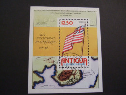 ANTIGUA 1976 BICENTENNIAL OF THE INDEPENDENCE OF THE UNITED STATES. CTO  (P50-03) - 1960-1981 Autonomía Interna