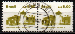 # Brasile 1986: St. Anthony's Chapel, Sao Roque - Dent. 11½ X 11 - Gebraucht
