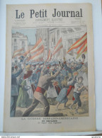 LE PETIT JOURNAL N°391 - 15 MAI 1898 - LA GUERRE HISPANO AMERICAINE - ESPAGNE - 1850 - 1899