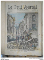 LE PETIT JOURNAL N°392 - 22 MAI 1898 - EMEUTES A MILAN - VELOCIPEDE - GUERRE HISPANO AMERICAINE - Le Petit Journal