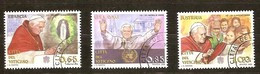 Vatican Vatikaanstad 2009 Yvertn° 1498-1500 (°) Oblitéré Used Cote 7,50 Euro - Usados