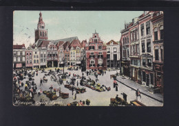 Niederlande AK Nijmegen Groote Markt 1909 - Nijmegen