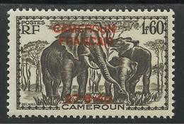 CAMEROUN 1940 YT 226** - SURCHARGE ROUGE - Unused Stamps