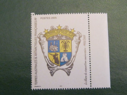 Blason Du Cinquantenaire Des Terres Australes Et Antarctiques Française 1955-2005 - Unused Stamps