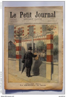 LE PETIT JOURNAL N°403 - 7 AOUT 1898 - AFFAIRE ZOLA  - NAUFRAGE DE "LA BOURGOGNE" - 1850 - 1899