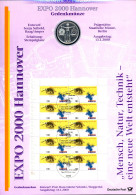 2089 EXPO 2000 Hannover - Numisblatt 2/2000 - Sobres Numismáticos